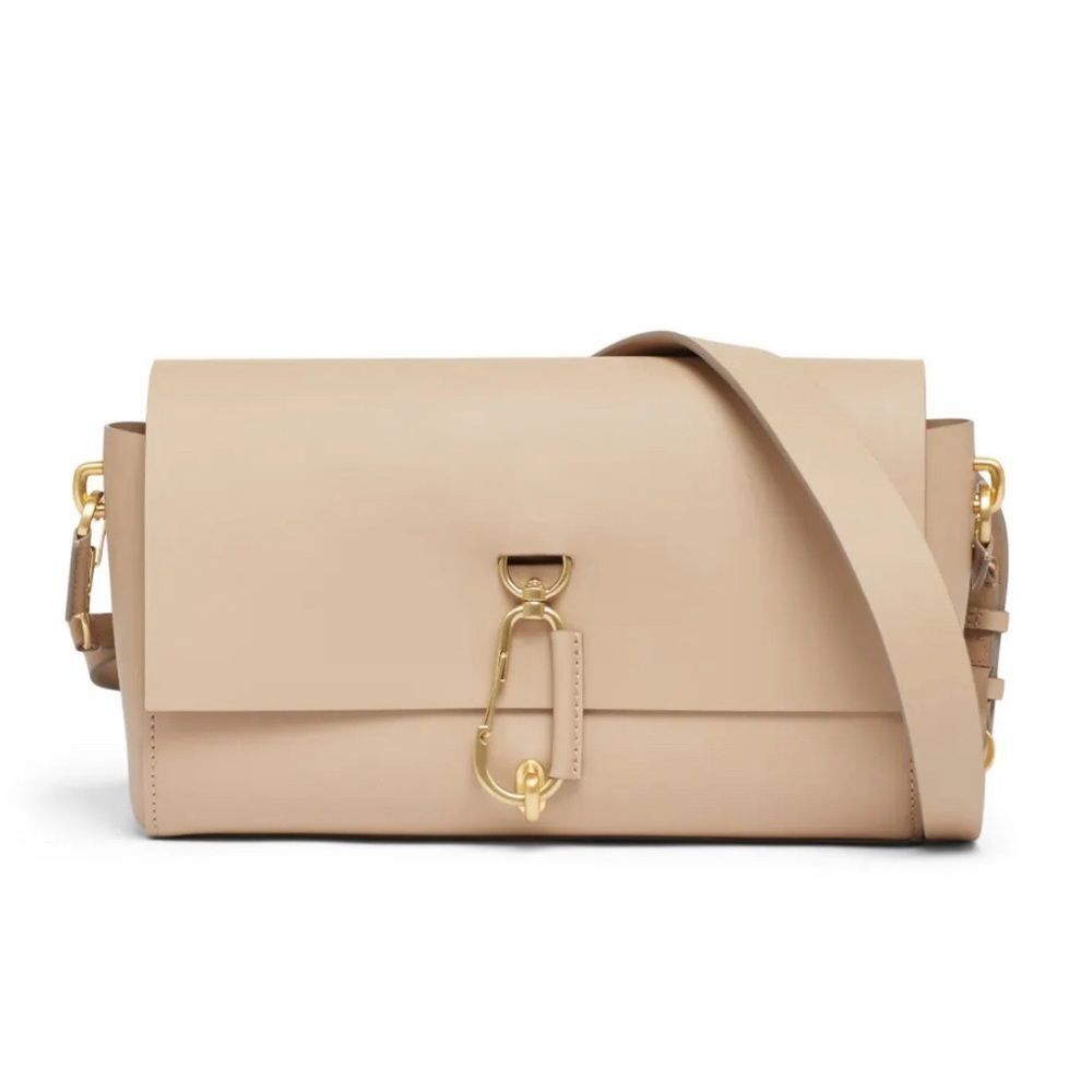 Zac Posen Handbags Tan Belay Baguette Bag, Irish Cream, NWT - Picture 2 of 10